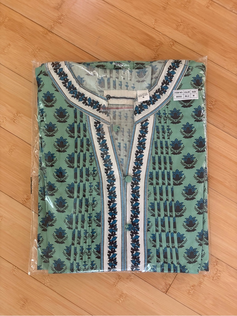 Ella Simone New in Bag Women’s M Green, Blue & White